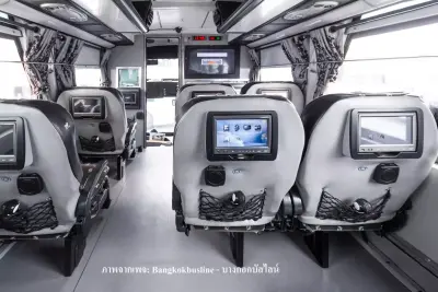 รถทัวร์ บางกอกบัสไลน์ ภายในรถ รูปที่ 1