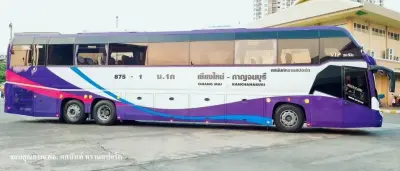 รถทัวร์ ศศนันท์ ทรานสปอร์ต ภายนอกรถ รูปที่ 4